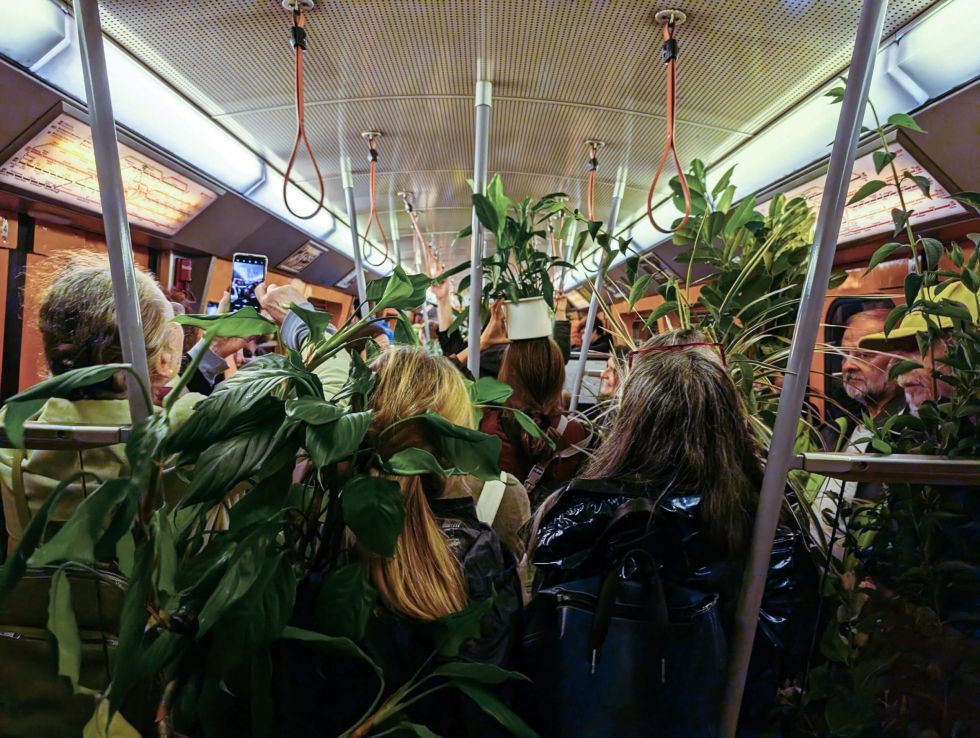 Artists For Future beim Renaturierungs Flashmob